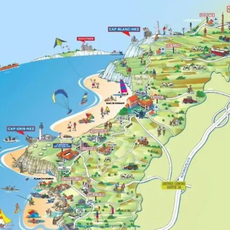 Appartement Le Grand Messin - Nord -cour - - Ferry - Eurotunnel Calais